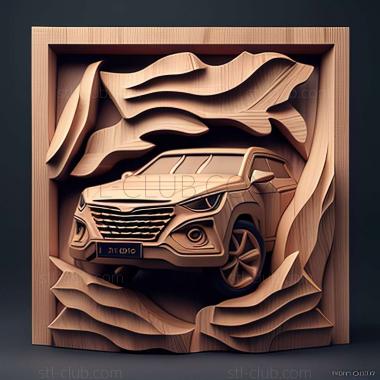 3D мадэль Hyundai Creta (STL)
